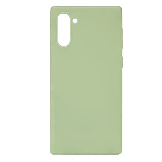 Capa de Silicone Macio para Samsung Galaxy Note 10 Verde